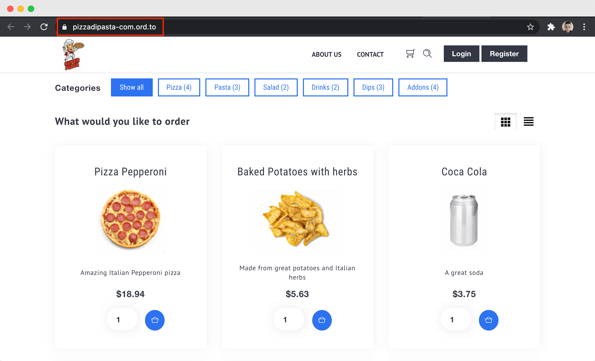 food delivery management