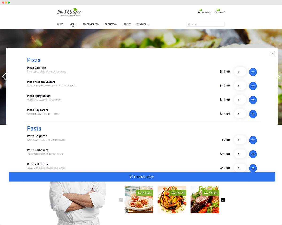 food delivery management